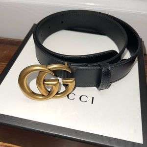 Gucci Double G Buckle Belt